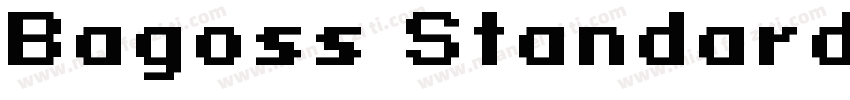 Bagoss Standard TRIAL字体转换